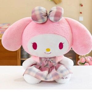 My Melody Kuromi 60 CM  Plush Toy Doll Anime Plushie Stuffed Toys Pillow